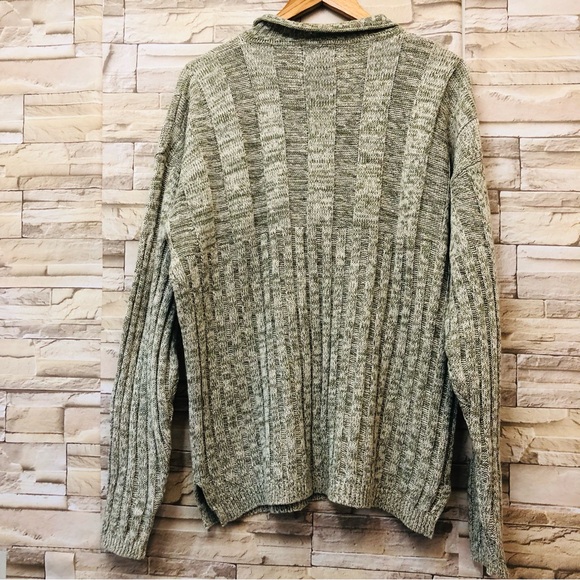 Vintage Xtreme Gear Grey Knit Sweater Mens XLarge. - Picture 12 of 12